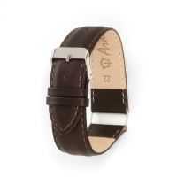 Ремешок для часов, 22 мм, запряжник 80 мм, горт 120 мм, натуральная кожа, коричневый Ремешок для часов, 22 мм, запряжник 80 мм, горт 120 мм, натуральная кожа, коричневый