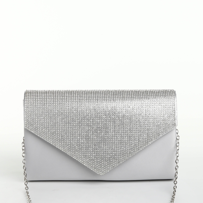 Сумка-клатч на магните, цвет серый Сумка-клатч на магните, цвет серый