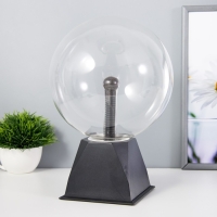 Плазменный шар "Большой" черный 10х10х29 см RISALUX Плазменный шар "Большой" черный 10х10х29 см RISALUX