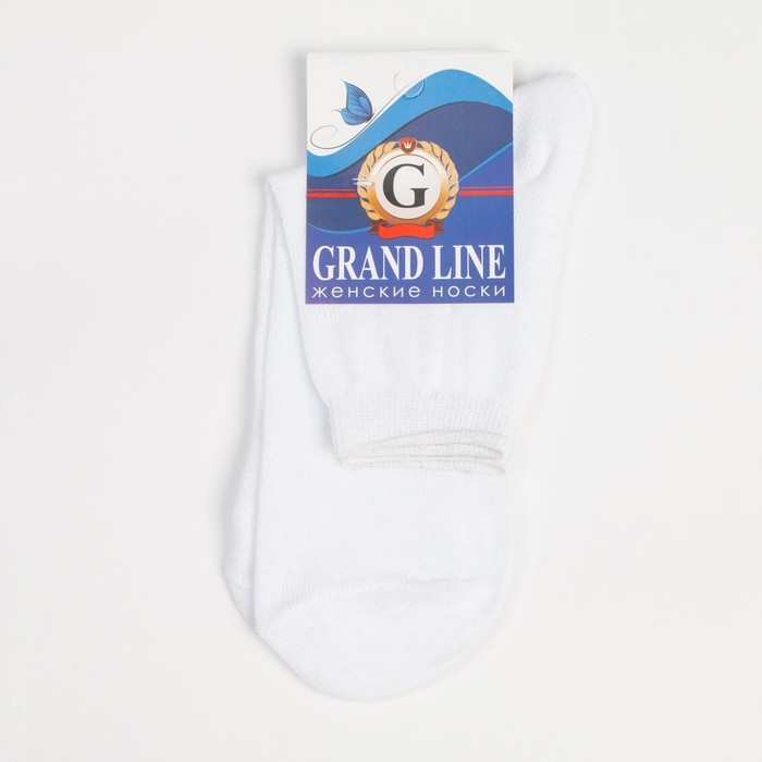 Носки женские, цвет белый, размер 25 Носки женские, цвет белый, размер 25