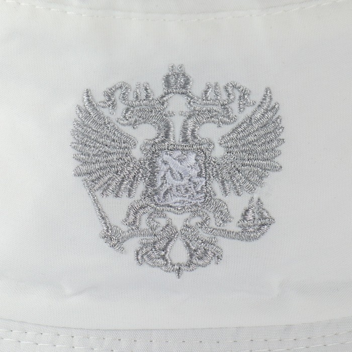 Панама &laquo;Россия&raquo;, цвет белый, р-р 56