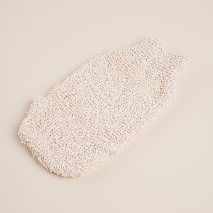 Набор для ванной SL Home &laquo;Ортика&raquo;, 3 мочалки: розочка, варежка, люффа