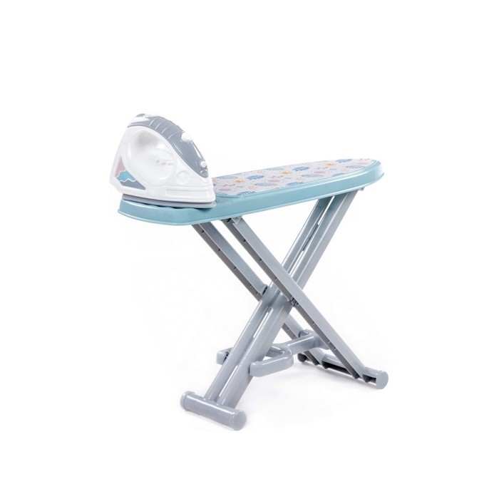 Игровой набор &laquo;Утюжок №3&raquo; с гладильной доской, серо-голубой