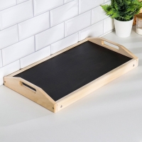 Столик для завтрака с ручками складной, 50&times;30см, из липы