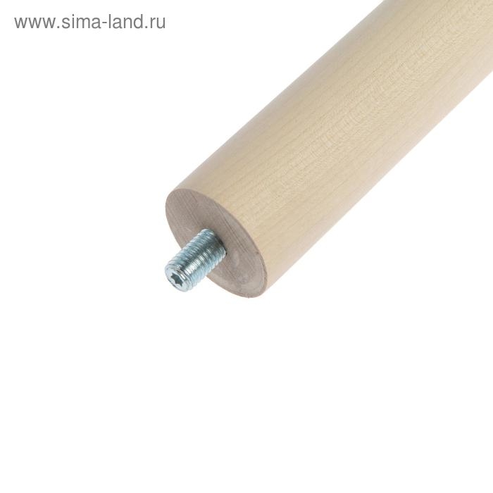 Ножка для табурета 41 см, М10 мм, без отделки