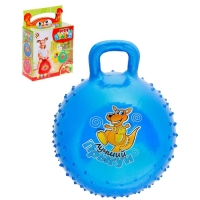 Мяч-прыгун с ручкой &laquo;Сказочные истории&raquo;, массажный, d=45 cм, 350 г, цвета МИКС