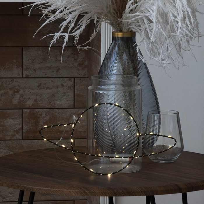 Светодиодная фигура «Планета» 30 × 15 см, металл, батарейки ААх2 (не в комплекте), свечение тёплое белое Светодиодная фигура «Планета» 30 × 15 см, металл, батарейки ААх2 (не в комплекте), свечение тёплое белое