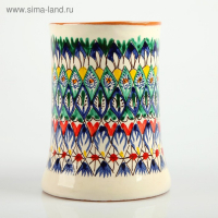 Кружка Риштанская Керамика "Узор", 500 мл, синий микс