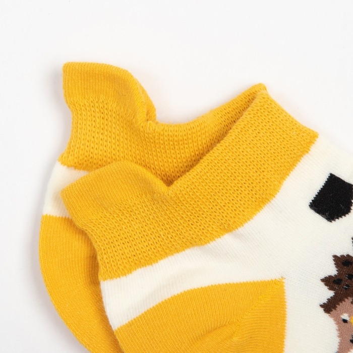 Носки женские MINAKU &laquo;Ёжики&raquo;, размер 36-39 (23-25 см)