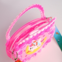 Сумка детская для девочки на молнии, pop it, цвет розовый Сумка детская для девочки на молнии, pop it, цвет розовый