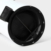 Ведро мусорное с педалью St&ouml;lz, 12 л, нержавеющая сталь, цвет белый