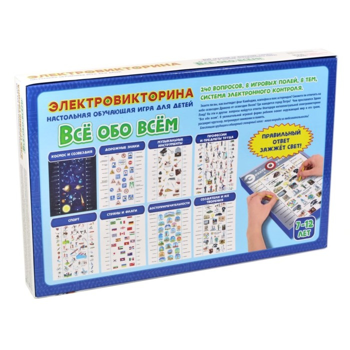 Электровикторина &laquo;Всё обо всём&raquo;