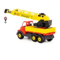 Автомобиль-кран, с поворотной платформой &laquo;Муромец&raquo;, в сеточке