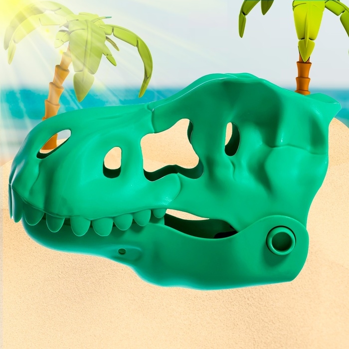 Песочный набор &laquo;Динозавр&raquo;, 2 предмета, цвета МИКС