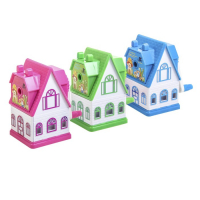 Точилка механическая с контейнером "Домик", МИКС Точилка механическая с контейнером "Домик", МИКС