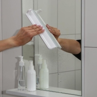 Водосгон для зеркал и душевых кабин, с подвесом, 25&times;5&times;4 см