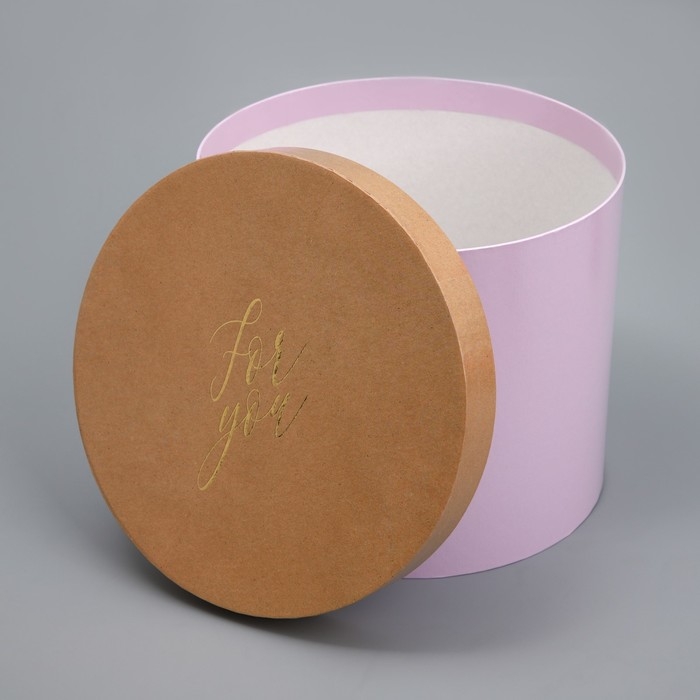 Набор шляпных коробок 3 в 1, упаковка подарочная, «For you», 16 х 16 х 14‒20 х 20 х 17 см Набор шляпных коробок 3 в 1, упаковка подарочная, «For you», 16 х 16 х 14‒20 х 20 х 17 см