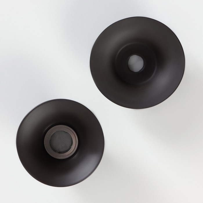 Набор для чайной церемонии керамический &laquo;Глина&raquo;, 11 предметов: 8 пиал 40 мл, чайник, молочник, ступка, цвет коричневый