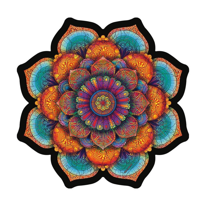 Пазл деревянный фигурный &laquo;Мандала гармонии&raquo;, 88 элементов