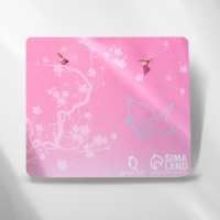 Серьги с жемчугом &laquo;Япония&raquo; тёмное оригами, цветные в золоте