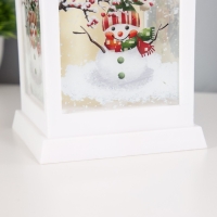 Ночник "Рождественский" LED 1Вт 3хAАА белый 10,5х10,5х25см Ночник "Рождественский" LED 1Вт 3хAАА белый 10,5х10,5х25см