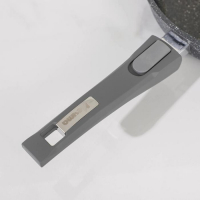 Сковорода &laquo;Гранит&raquo;, d=24 см, съёмная ручка, антипригарное покрытие, цвет серый