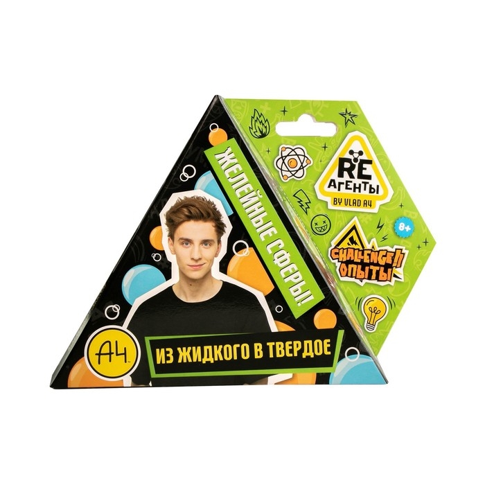 Научно-познавательный набор &laquo;Желейные сферы&raquo; &laquo;Влад А4&raquo;, модели &laquo;Re-агенты&raquo;