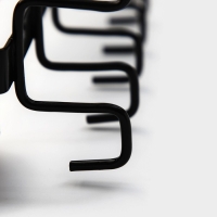 Держатель для кружек подвесной Доляна, на 12 предметов, цвет чёрный Держатель для кружек подвесной Доляна, на 12 предметов, цвет чёрный