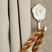 Крючок однорожковый для штор CAPPIO KC117, цвет хром, 2 шт Крючок однорожковый для штор CAPPIO KC117, цвет хром, 2 шт