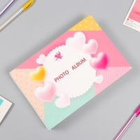 Фотоальбом кожзам на 50 фото 15х20 "Ангел и сердечки" 18х26х4 см Фотоальбом кожзам на 50 фото 15х20 "Ангел и сердечки" 18х26х4 см