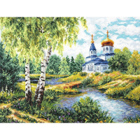 Набор для вышивания крестом «Дорога к Храму» Набор для вышивания крестом «Дорога к Храму»