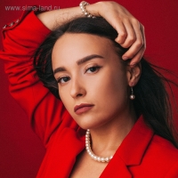 Набор 3 предмета: серьги, бусы, браслет, цвет белый, 45 см Набор 3 предмета: серьги, бусы, браслет, цвет белый, 45 см