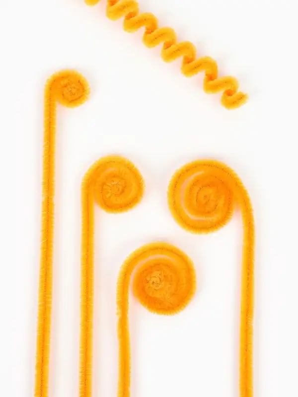 Синельная проволока, набор 100 шт, оранжевый, 30 см