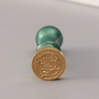 Сургучный набор "Дракон" печать, ручка, сургуч 12,5х10х3,6 см