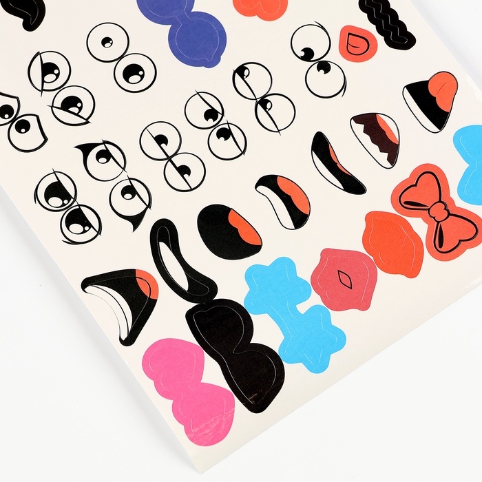 Наклейки для декорирования яиц &laquo;Цветные смайлики&raquo;