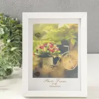 Фоторамка МДФ на 1 фото 15х20 см "Белая классика" 2,5х18х21 см