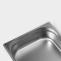 Гастроемкость 1/1x100 мм, 530x325x100 мм, толщина 0,8 мм Гастроемкость 1/1x100 мм, 530x325x100 мм, толщина 0,8 мм