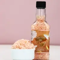 Соль для ванны во флаконе виски &laquo;Цвети от счастья&raquo;, 300 гр, аромат нежный персик, Чистое счастье