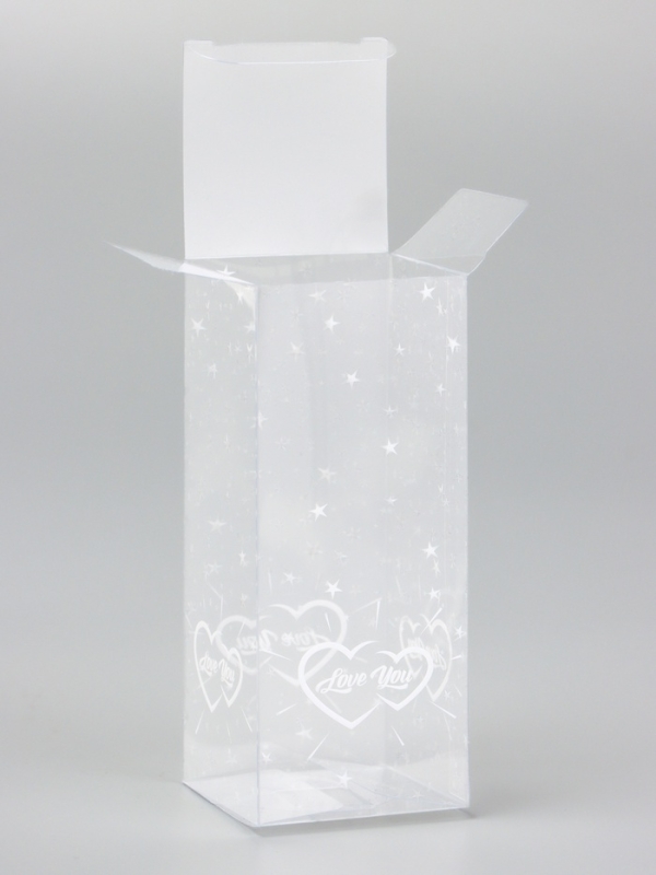 Складная коробка из PVC LOVE YOU, 5 х 5 х 12 см 5шт