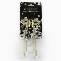 Краб для волос новогодний &laquo;Самая очаровательная&raquo;, на Новый год, 6 х 5,5 см