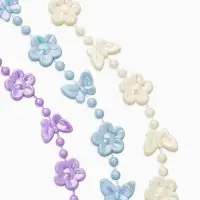 Бусы детские Выбражулька &laquo;Бабочки&raquo;, 40 см, цвет МИКС