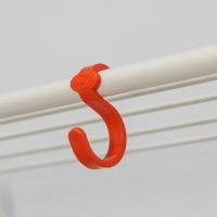 Вешалка настенная с полкой, 60&times;22&times;26,5 см, цвет белый