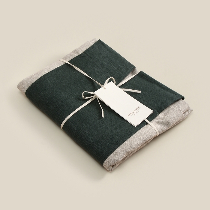 Сумка шоппер с ручками SL HOME "Linen shopper" 50х50см, 100% лён, 200г/м2