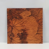 Фотофон двусторонний картон плотность 350 гр "Листья отпечатки" 50х50 см Фотофон двусторонний картон плотность 350 гр "Листья отпечатки" 50х50 см