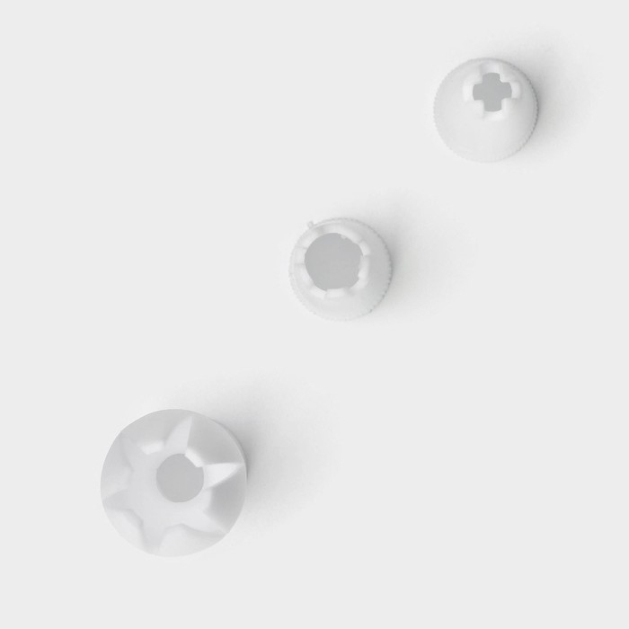 Кремер - сифон для взбивания сливок KONFINETTA, 1 л, 3 насадки, алюминий, серебристый