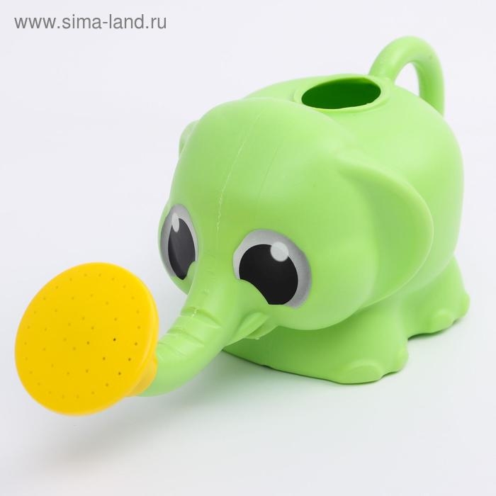 Ковш пластиковый для купания и мытья головы, детский банный ковшик «Слоник», 650 мл., цвет МИКС Ковш пластиковый для купания и мытья головы, детский банный ковшик «Слоник», 650 мл., цвет МИКС