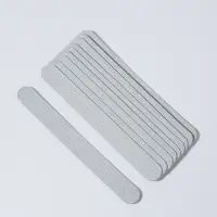 Сменные файлы для пилки, на вспененной основе, прямые, 180 грит, 18 см, фасовка 10 шт, серые