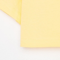 Футболка для девочки укороченная KAFTAN "Selfie", рост 146-152, цвет жёлтый