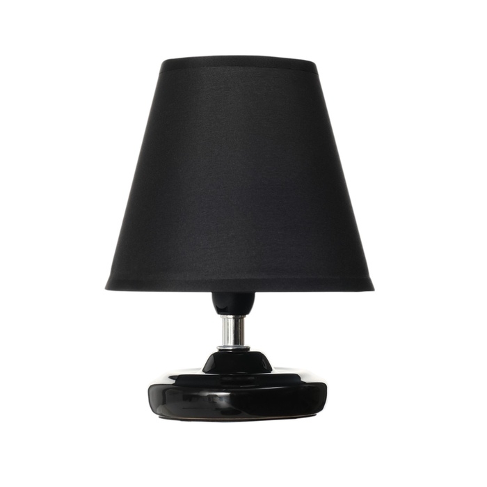 Лампа настольная "Мини" 1х40Вт Е14 черный 15х15х20см МОДЕЛЬ: 3133993