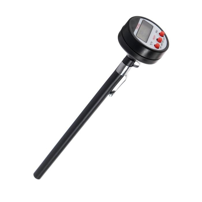 Термометр (термощуп) кухонный TP-100, максимальная температура 300 °C, от LR44, черный Термометр (термощуп) кухонный TP-100, максимальная температура 300 °C, от LR44, черный